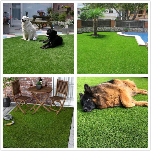 Prato sintetico Manto erboso erba finta Realistica x esterno 30mm 1,5x10 Mt 15Mq