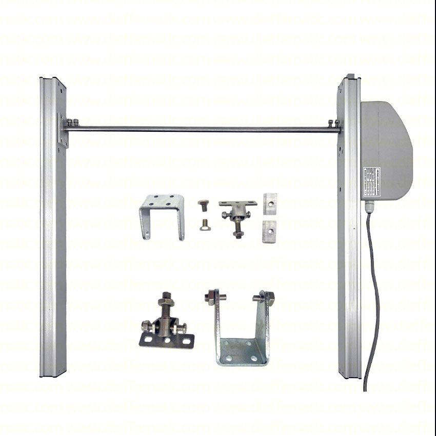 DOPPIO MOTORE A CREMAGLIERA PER FINESTRE A VASISTAS LUCERNAI 230V CORSA 550MM