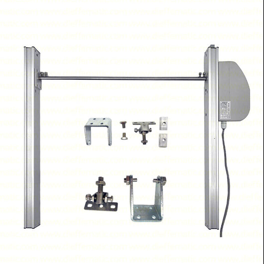 DOPPIO MOTORE A CREMAGLIERA PER FINESTRE A VASISTAS LUCERNAI 230V CORSA 550MM