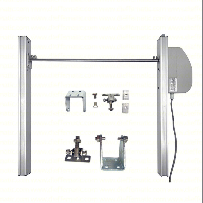 DOPPIO MOTORE A CREMAGLIERA PER FINESTRE A VASISTAS LUCERNAI 230V CORSA 550MM