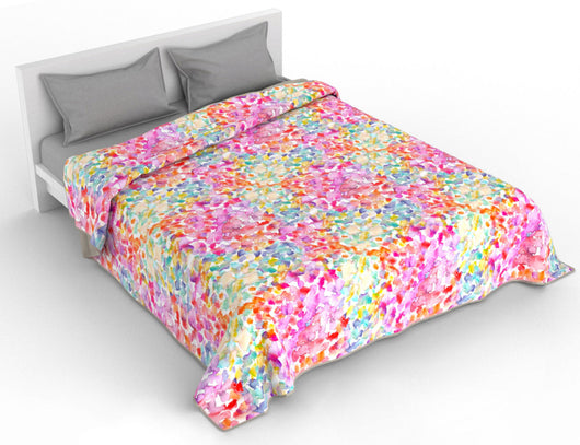 Trapuntino 1 Piazza e Mezzo 100gr con Stampa in Microfibra Spring