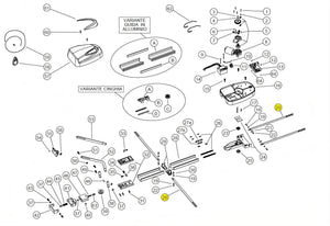 140059 BANDELLA DI ANCORAGGIO UTILE UNIKO RICAMBIO