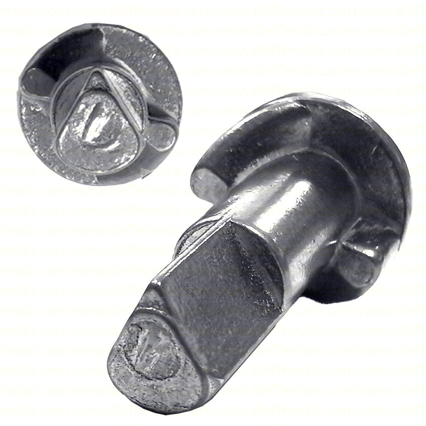 121880 PERNO SBLOCCO IN ALLUMINIO CARRELLO PM SC1 LINEAR VH BH RICAMBIO