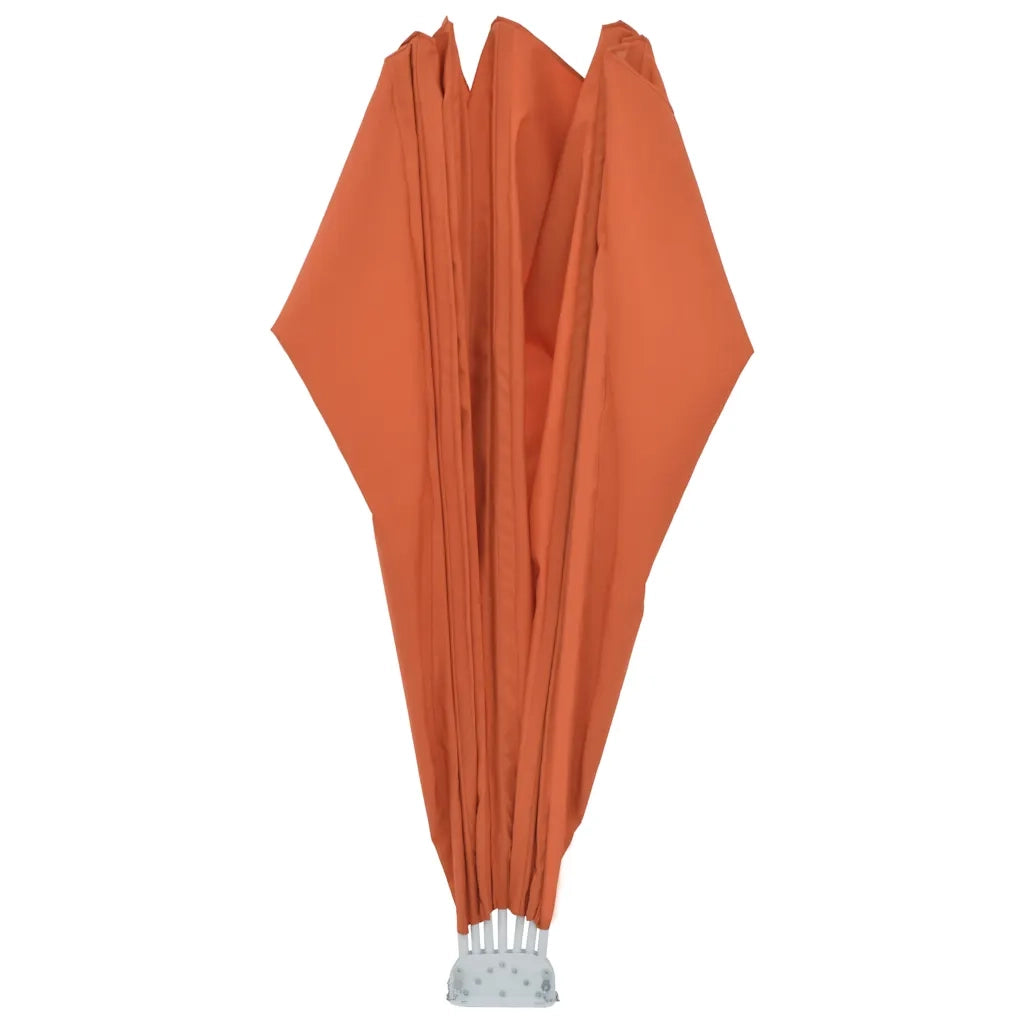 Tenda Laterale per Terrazza Pieghevole Terracotta 160 cm 44579