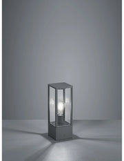 Lampioncino Squadrato da Giardino Garonne Antracite H40 cm Trio Lighting