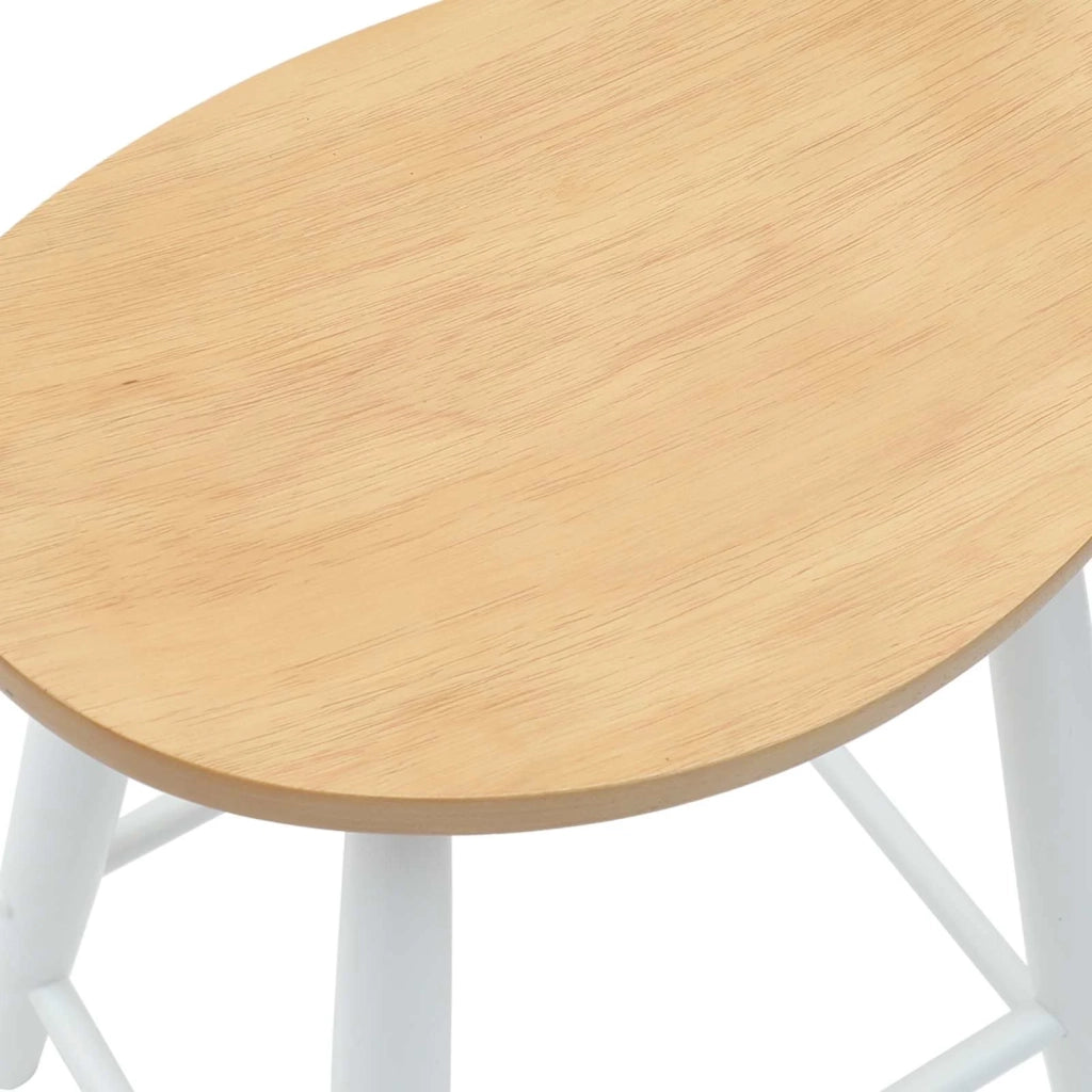 Sedie da pranzo 2 pcs Bianco 46 x 37 x 63 cm