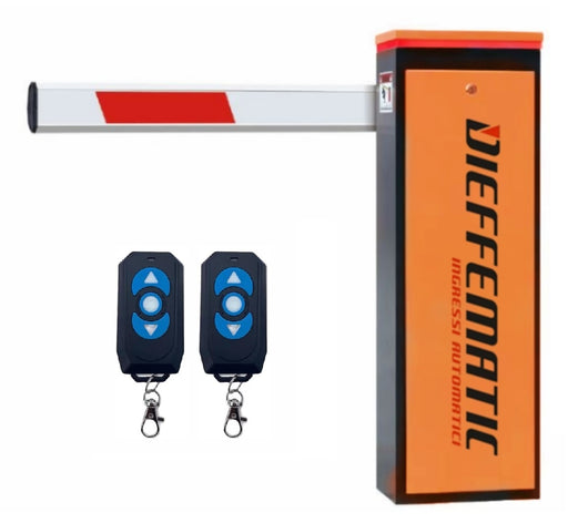 AUTOMAZIONE BARRIERA STRADALE ELETTRICA 24V CON LED ASTA TELESCOPICA 5 MT SUNNY