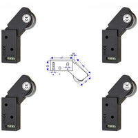 4 ROTELLI CONTATTI ALLARME A PASSAGGIO Securvera SE-RCMQRCVAPE