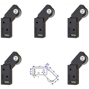 5 ROTELLI CONTATTI ALLARME A PASSAGGIO Securvera SE-RCMCRCVAPA