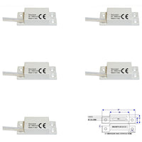5 CONTATTI MAGNETICI NC A MATTONCINO DA ESTERNO Securvera ST-405CMABCTA