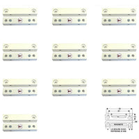 10 CONTATTI MAGNETICI DA ESTERNO PER INFISSI NON FERROSI Securvera ST-41BCMEPXSB