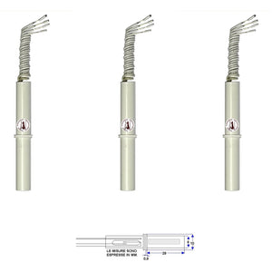 3 CONTATTI MAGNETICI DA INCASSO PER INFISSI NON FERROSI Securvera ST-415CPTSMPB