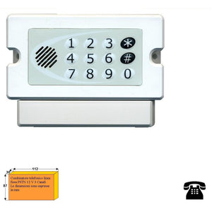 CHIAMATA TELEFONICA DI ALLARME INCENDIO SOS LINEA FISSA Securvera SS-SRC3CAT2RB