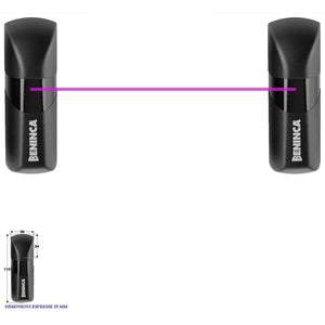 COPPIA DI FOTOCELLULE PORTATA 25 METRI 22/30 Vac Securvera SV-FPNSFPBIPD