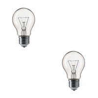 2 LAMPADE 220V 70W E27 AD INCANDESCENZA PER SEMAFORO Securvera SS-LRS2LE27SE