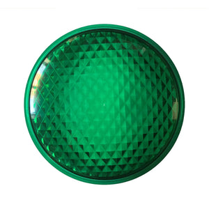 LENTE VERDE RICAMBIO PER SEMAFORO Ø 124mm SERIE 220V Securvera SS-LEVRSALGPA