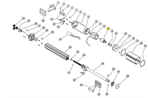 121334 GRUPPO ALBERO MOTORE LINEAR 11 VH 230V RICAMBIO