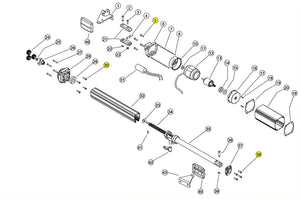 121823 VITE TRILOBATA 6X16 TCEI LINEAR 11 VH 230V RICAMBIO