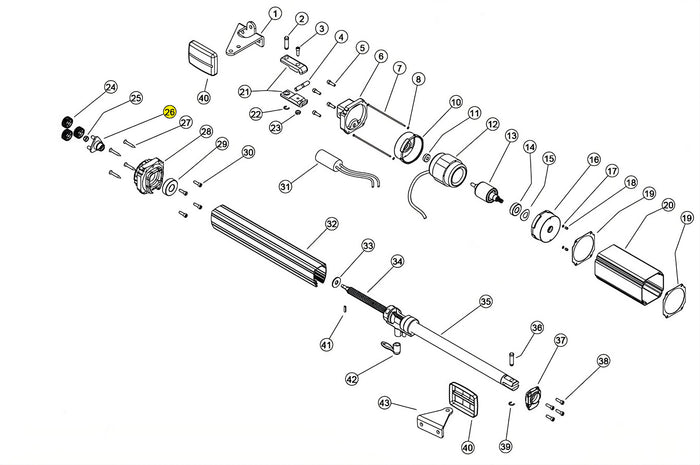 122999 TRITTICO IN ZAMA LINEAR 11 VH 230V RICAMBIO