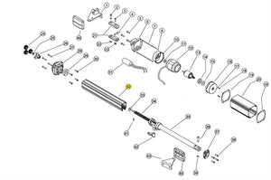 STL001 STELO ANTERIORE ALLUMINIO CORSA 400 LINEAR 11 VH 230V RICAMBIO