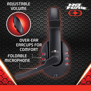 Cuffie Gaming da Gioco Over-Ear con Cavo da 1,5 cm e Cancellazione del Rumore