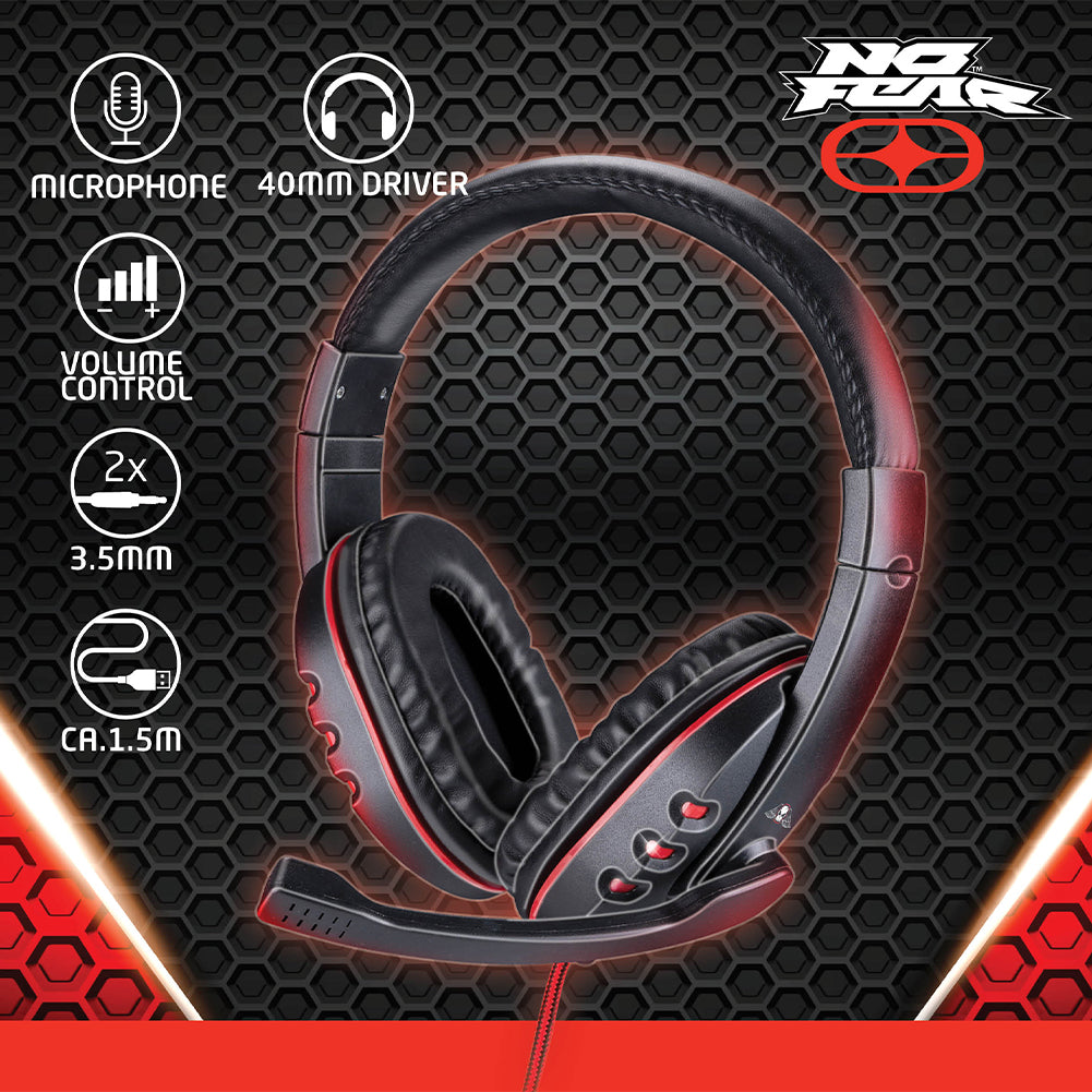 Cuffie Gaming da Gioco Over-Ear con Cavo da 1,5 cm e Cancellazione del Rumore