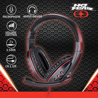 Cuffie Gaming da Gioco Over-Ear con Cavo da 1,5 cm e Cancellazione del Rumore