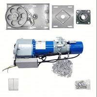 MOTORE LATERALE PARALLELO SENZA MOLLA SERRANDA PESANTE 1000KG 230V