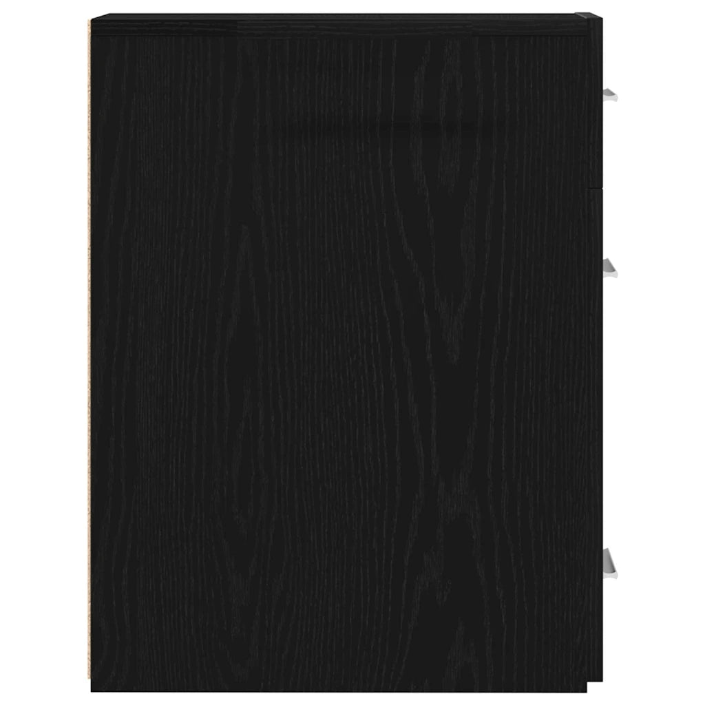 Mobile da Farmacia Rovere Nero 20 x 45,5 x 60 cm 862637