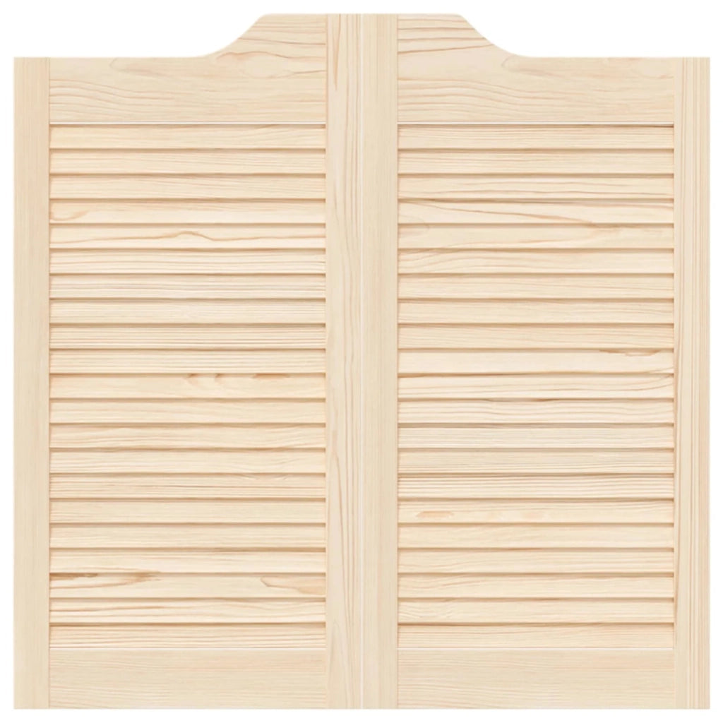 Porte Swing Naturale 80 x 40 cm Legno Massello di Pino
