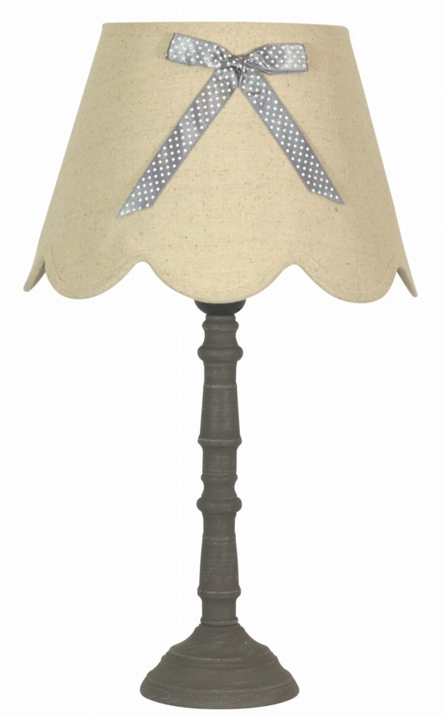 Lampada da tavolo Candellux VIBU 41-28365 grigia E27