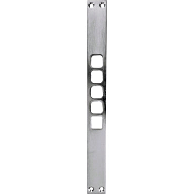 CONTROPIASTRA 49G CR - ZINCATA MM 367X35 H.MM 3 I.MM 28 X 2650-2751- 3 pezzi