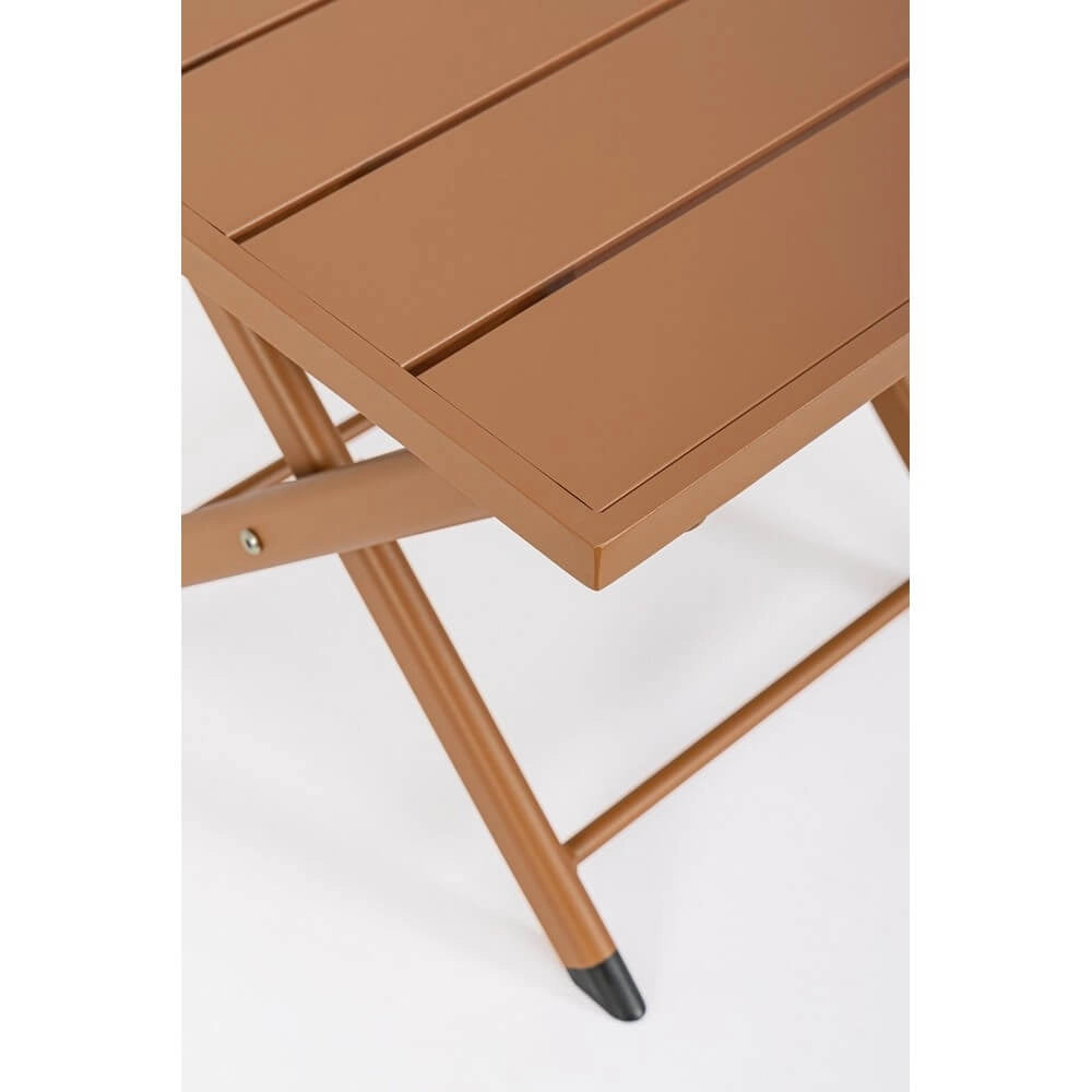Tavolino pieghevole da esterno in alluminio 44x43 cm - TERRA