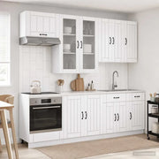 Unità Cucina LUCCA 8 pcs Bianco Legno ingegnerizzato 3438143