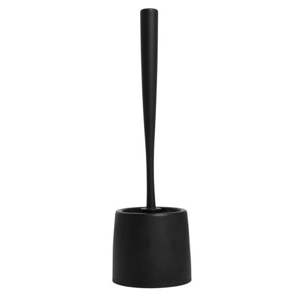 Scopino Wc con Supporto in PP RICK Nero
