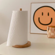 Supporto per asciugamani in carta - bambù - cucina e bagno - supporto per rotoli di carta - A074