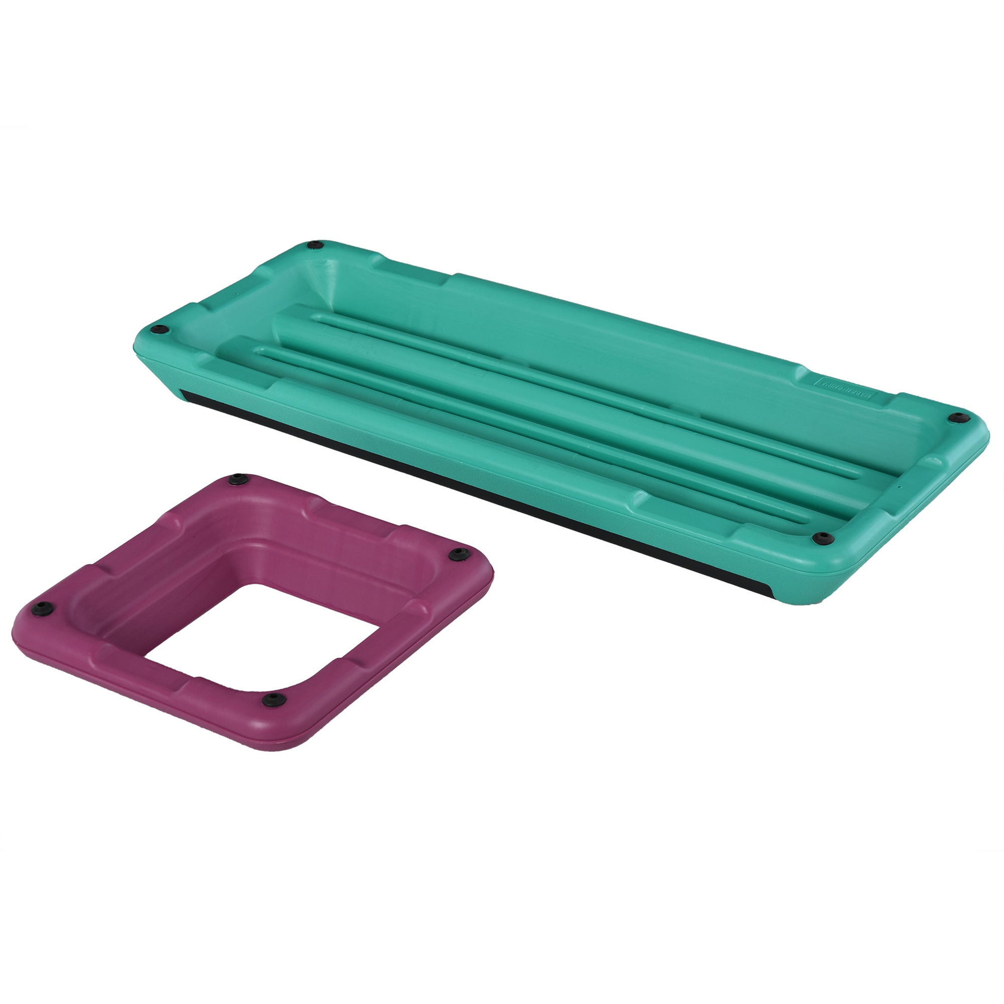 Stepper per Aerobica 110x40x20 cm Antiscivolo e Regolabile su 3 Livelli in Plastica Multicolore