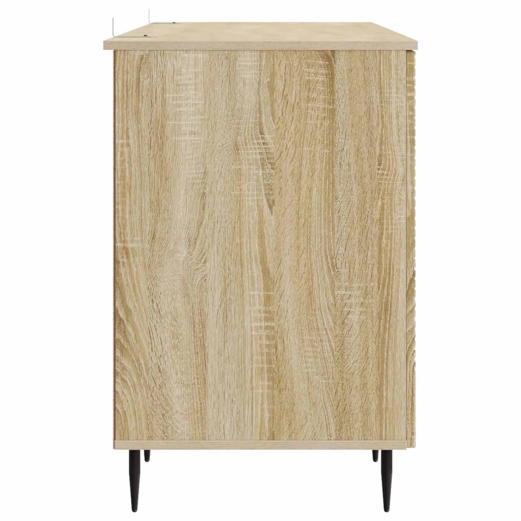 Scrivania Rovere Sonoma 142,5 x 50 x 75 cm Legno ingegnerizzato