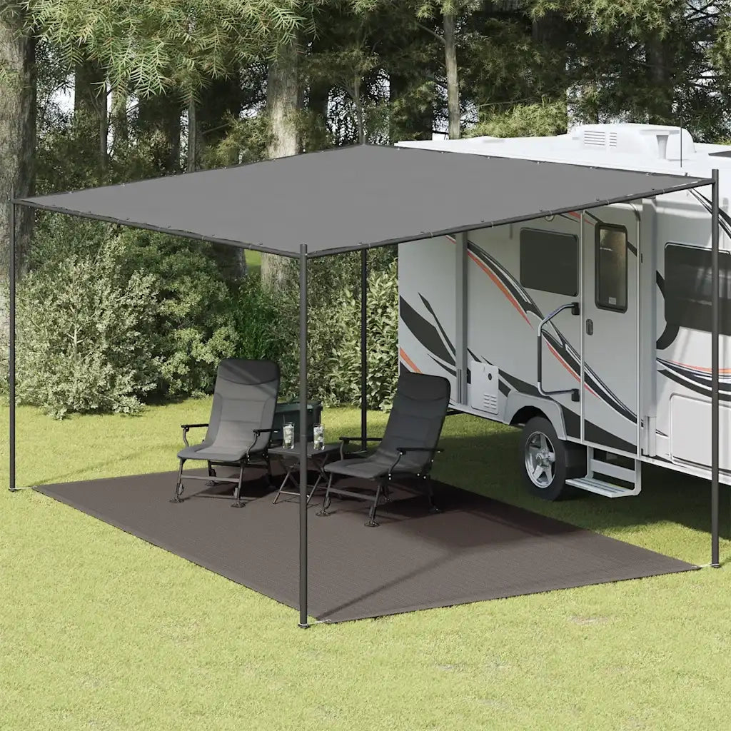 Tappeto da Tenda | Tappeto da campeggio 300x600 cm Antracite
