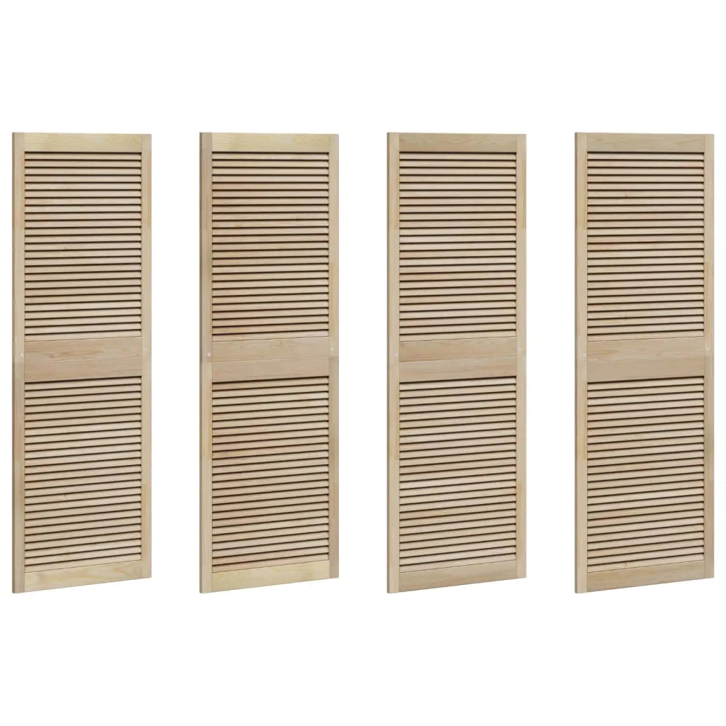 Porta per Armadio con porta 4 pcs Naturale 170 x 2,1 x 59,5 cm