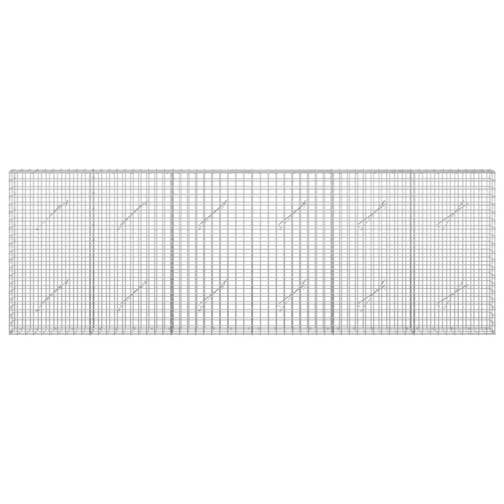 Gabion con Filo da 3,5 mm e Maglia da 5x5 cm 300x10x100 cm 3462048