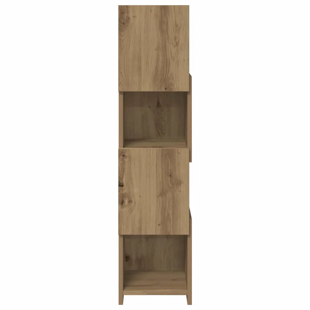 Mobile angolare Rovere artigianale 25,5x25x102cm