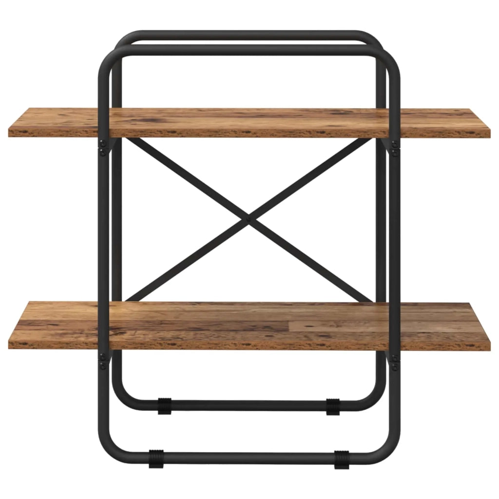 Libreria 2 livelli 60 x 35 x 70 cm PB Legno di quercia 8007850