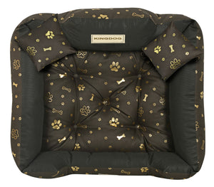 AIO FACTORY 75x65 cm KINGDOG Cuccia per cani impermeabile personalizzabile Golden Bones