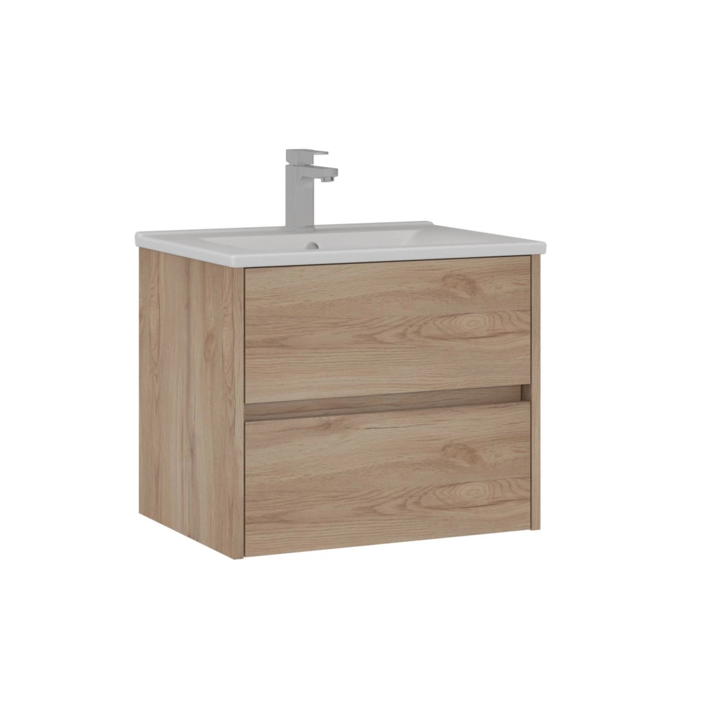 Mobile lavabo "Side 65 v2" - 65 x 45 x 52 cm - Rovere