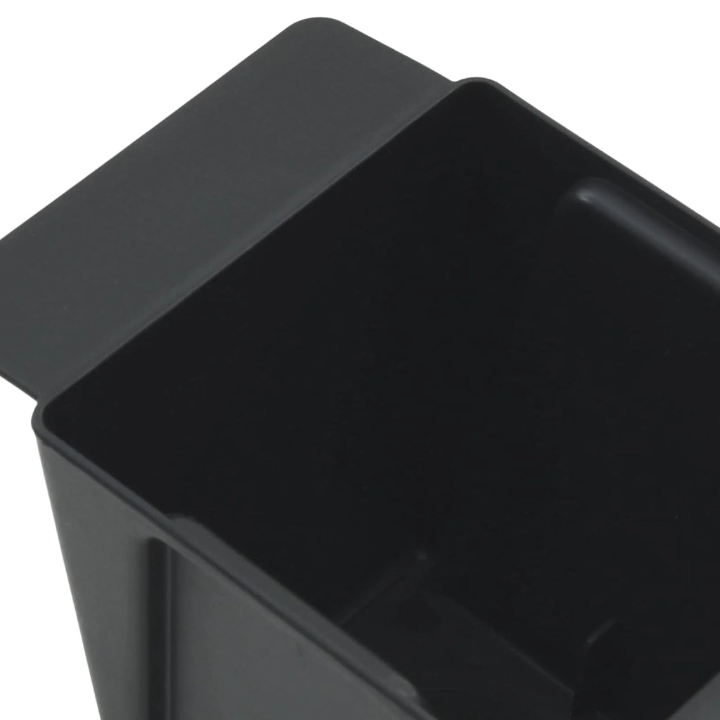 Fioriere | Cassetta per fiori | Vaso per Euro pallet 24 pz Nero 13,5 x 9 x 9,5 cm