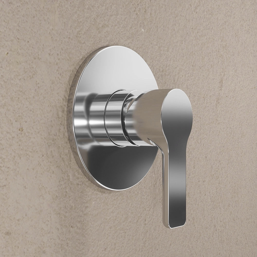 Set miscelatore lavabo alto, bidet ed incasso doccia monocomando in ottone cromato | Mia