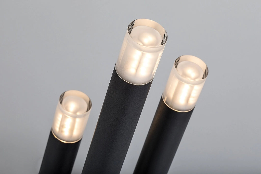 Lampada da tavolo moderna nera Ramira Rabalux 3xG9 5W