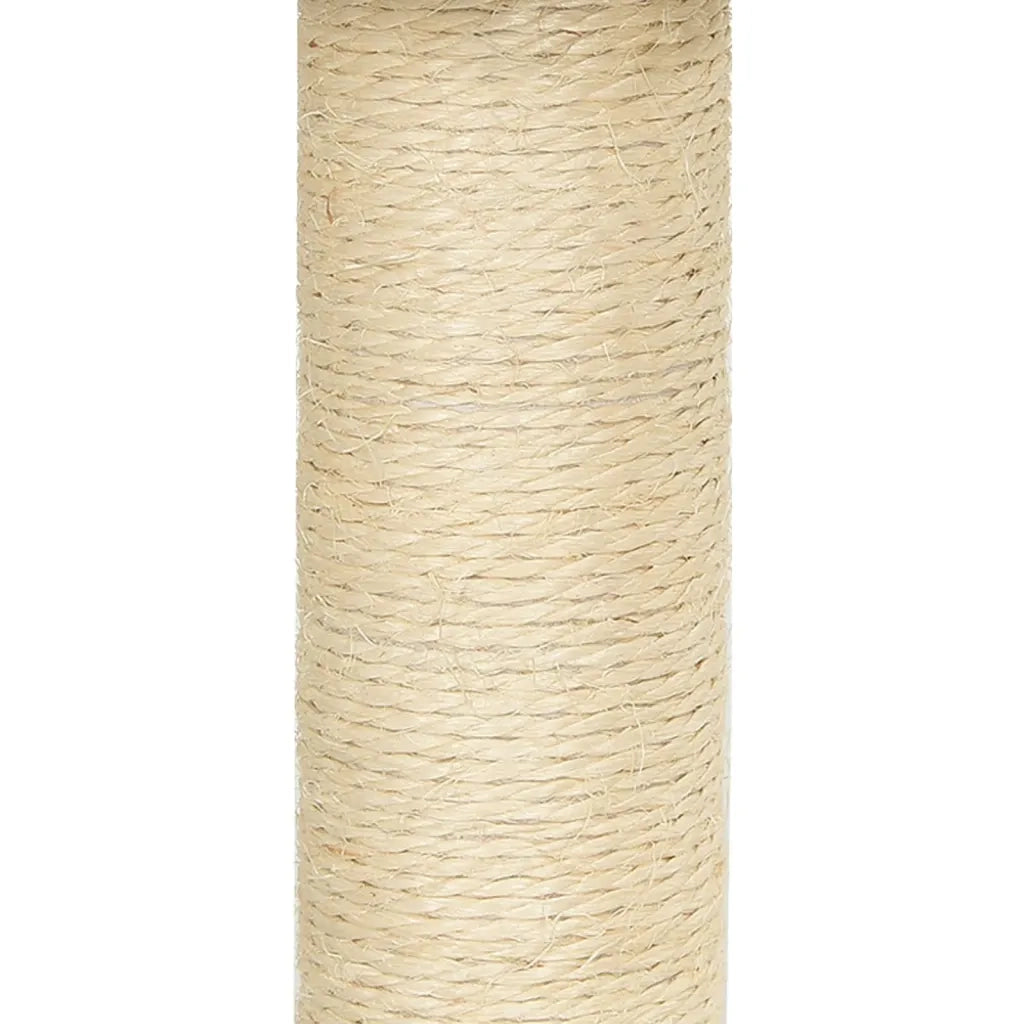 Albero per Gatti con Tiragraffi in Sisal Grigio Scuro 92 cm cod mxl 9191