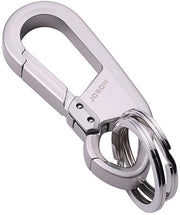 Hanger per chiavi Zinklegering - Hanger per chiavi pesante - Chiusura rapida - Doppie clip - Antiruggine - Progetto minimalista - Anello per chiavi